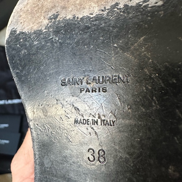 Saint Laurent West 45 Booties in Ebano - Picture 11 of 12